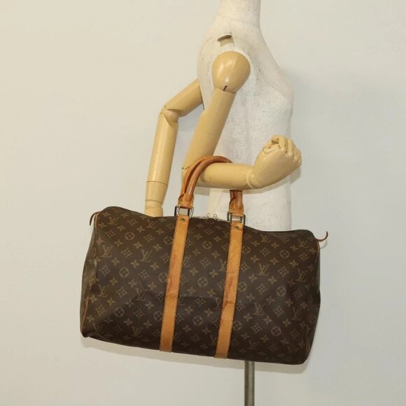 LOUIS VUITTON Monogram Keepall 45 Boston Bag - Picture 1 of 15